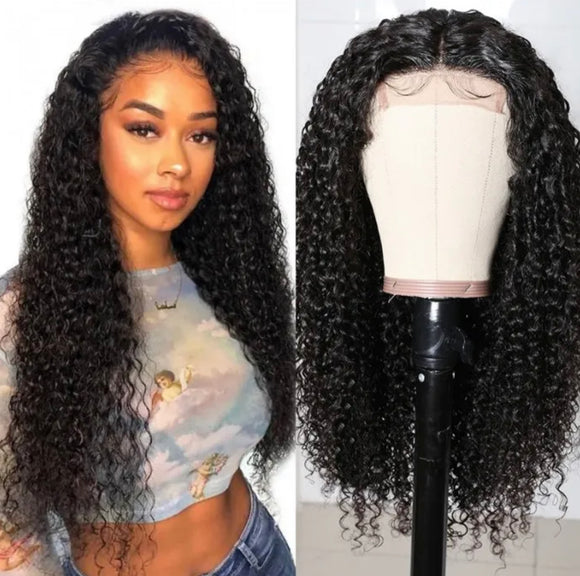 Deep Wave Brazilian 4*4 Pre-Pluck HD Transparent Lace Frontal human hair wigs 16- 30inch