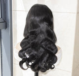 Body Wave 4*4 Pre-Pluck HD Transparent  Lace Closure Brazilian Human Hair Wig