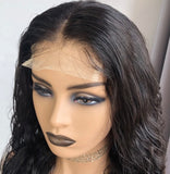 Loose Wave Brazilian  4*4 Pre Pluck HD Transparent Closure Human hair wigs 16-30inch