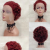 99J curly pixie cut Brazilian Hair Wig T Part Lace Curly