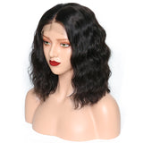 Lace frontal Bob Brazilian Wig- Pre Plucked HD Transparent Lace