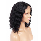 Lace frontal Bob Brazilian Wig- Pre Plucked HD Transparent Lace