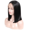Lace frontal Bob Brazilian Wig- Pre Plucked HD Transparent Lace