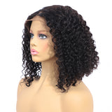 Lace frontal Bob Brazilian Wig- Pre Plucked HD Transparent Lace