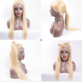 613 or Customized Color Straight Brazilian hair Lace Wig