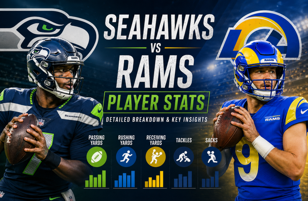 Seahawks vs Los Angeles Rams Match Player Stats
