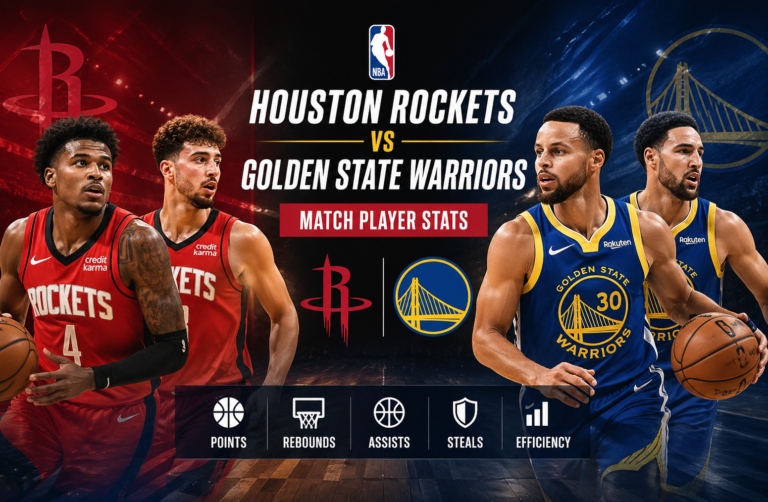 Houston Rockets vs Golden State Warriors Match Player Stats