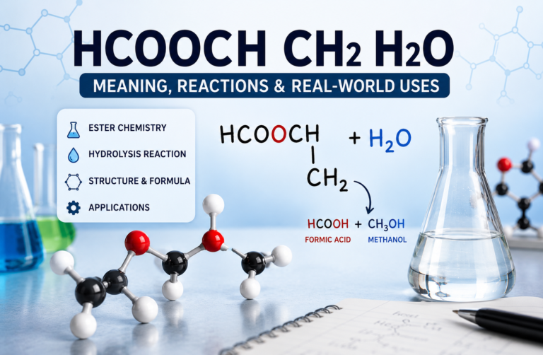 Hcooch Ch2 H2o Explained Simply
