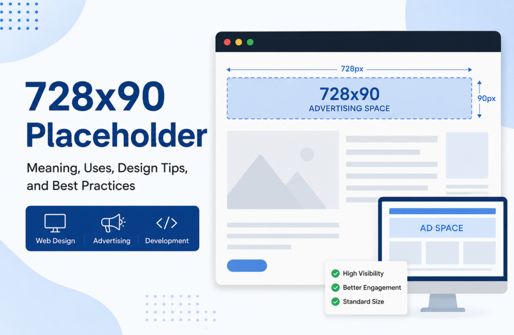 728x90 Placeholder: Meaning, Uses, Design Tips, and Best Practices