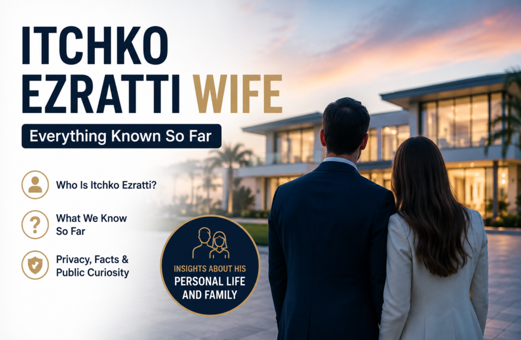 Itchko Ezratti Wife: Everything Known So Far